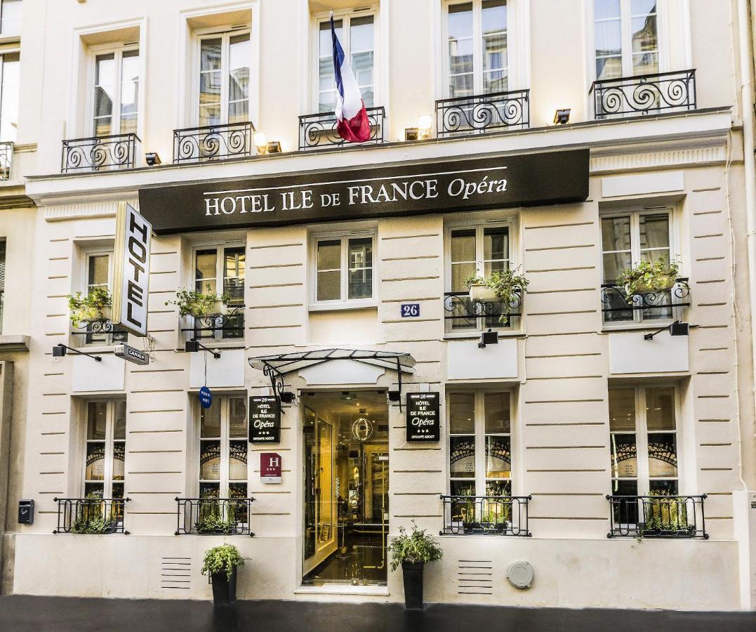 Hotel Ile De France Opera Paris Eksteriør bilde